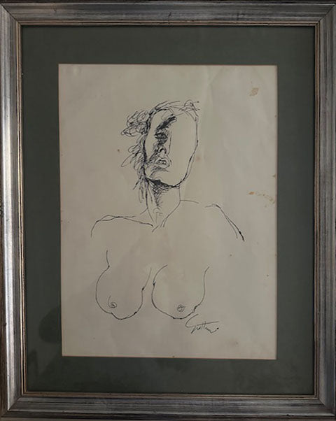 Renato Guttuso - Busto di donna