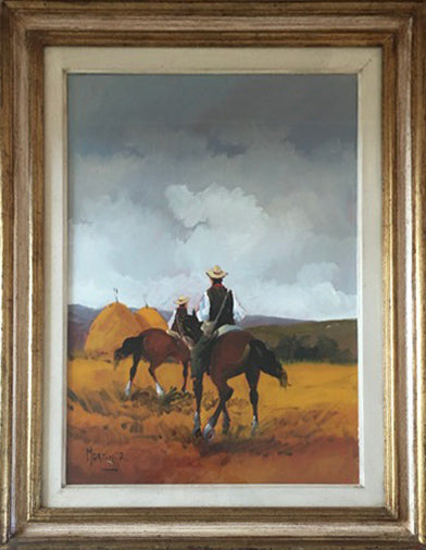 R. Martini - Butteri a cavallo