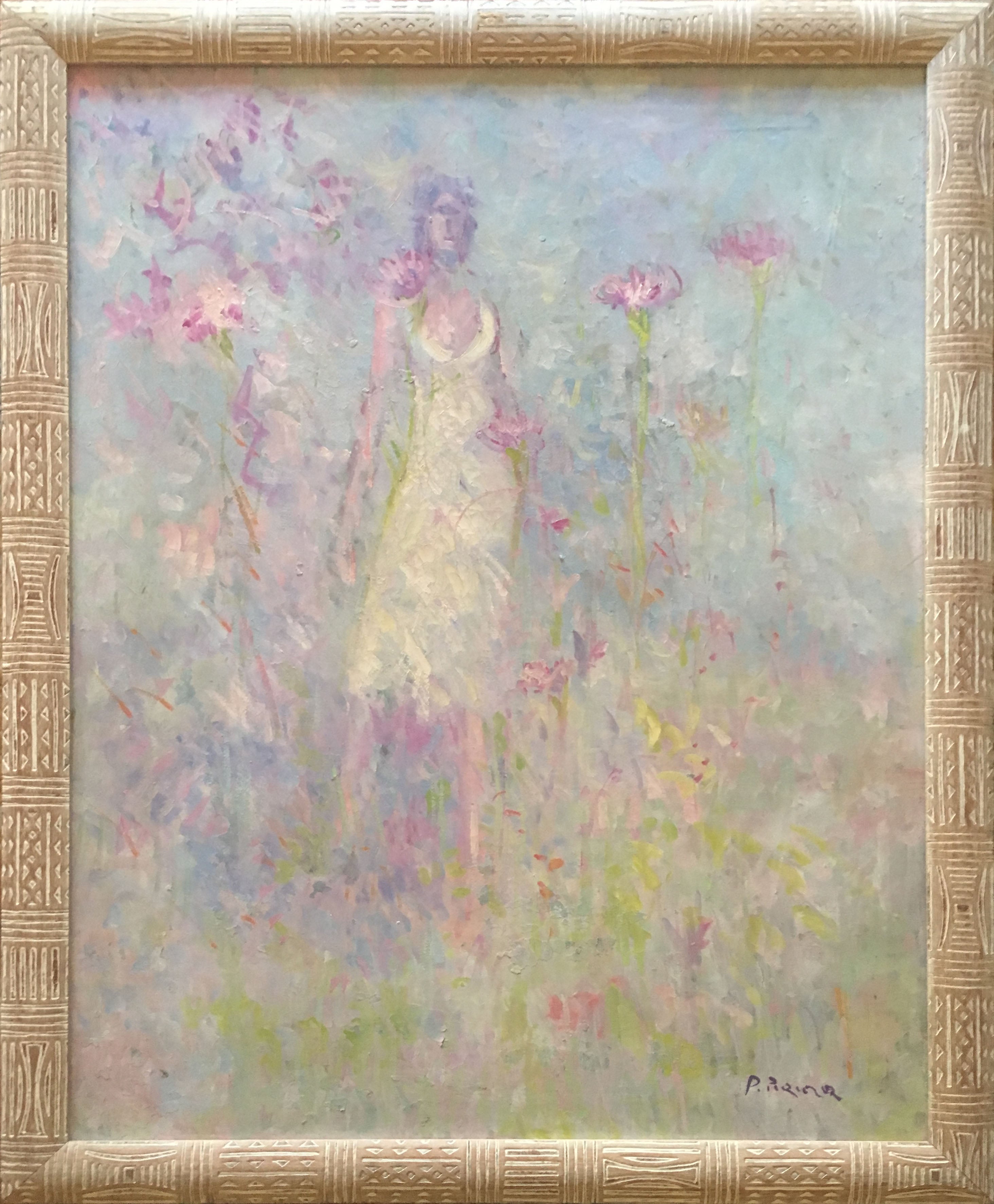 Pietro Pirina - Donna e il fiore 1