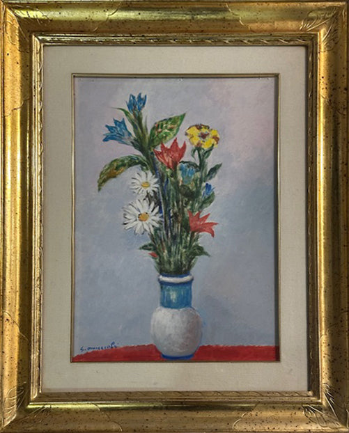 Giovanni Omiccioli - Vase with Flowers