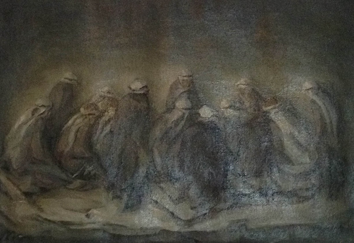 Walter Benecchi - Arabs in Prayer