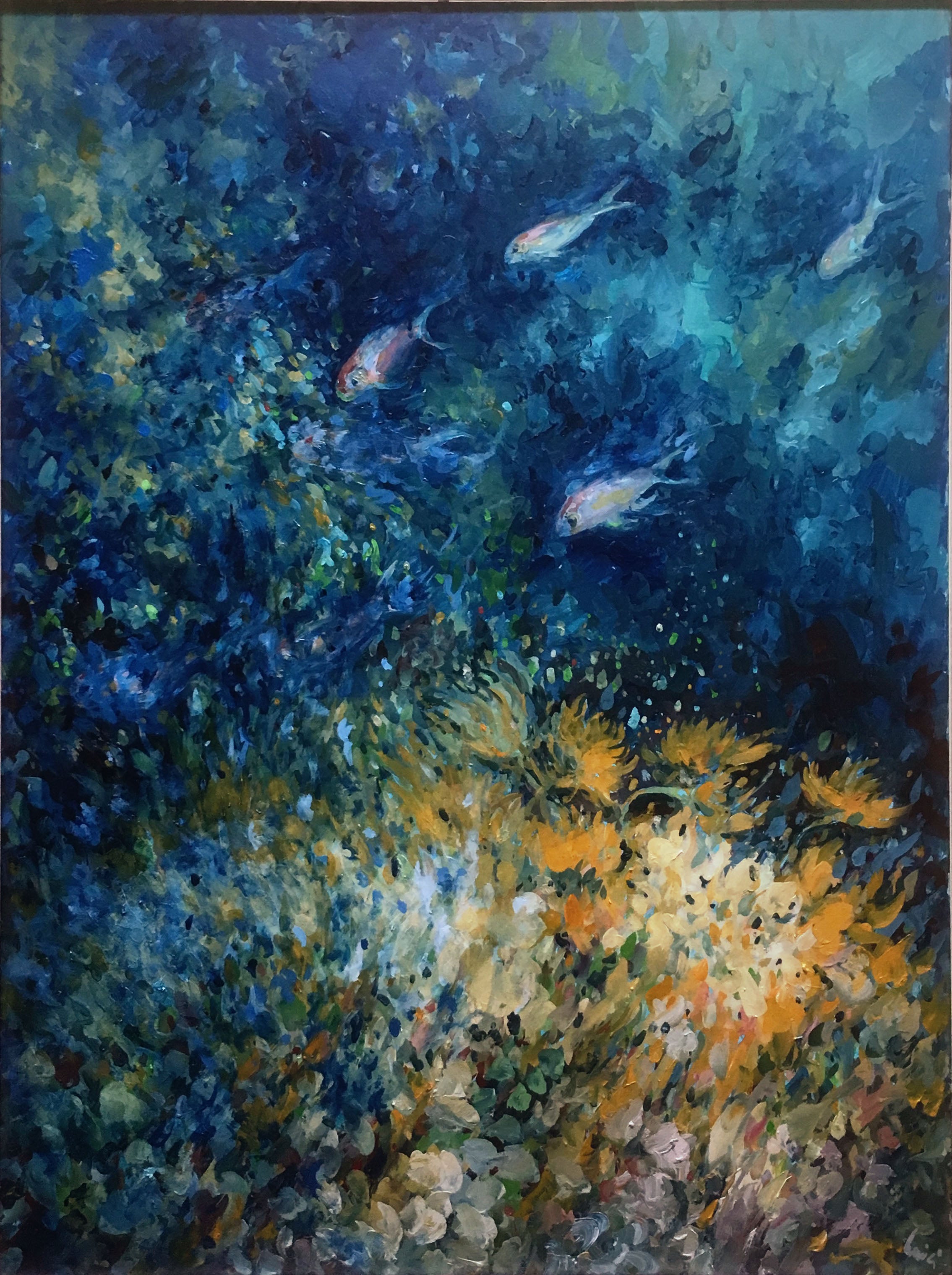Araldo Camici - Fondale marino 1