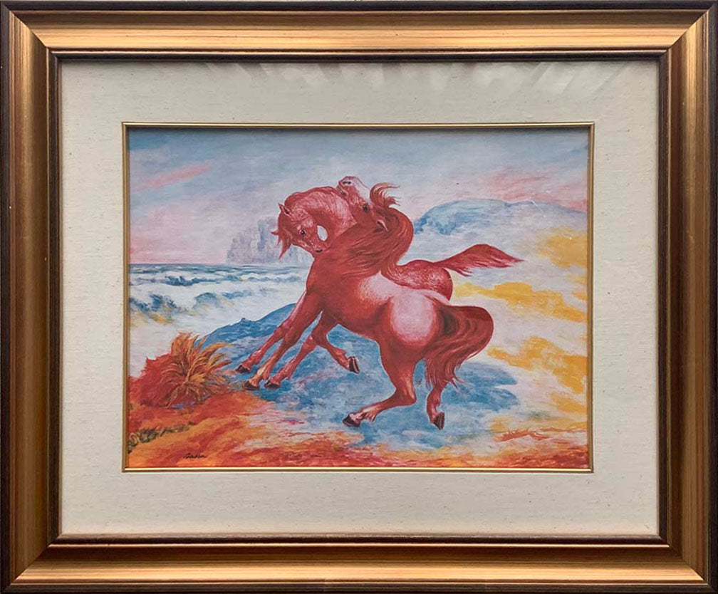 Aligi Sassu - Cavalli