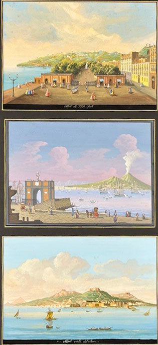 Autore sconosciuto - Napoli (opera in trittico)