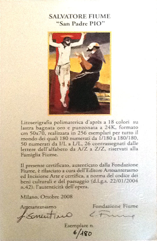 Salvatore Fiume - San Padre Pio