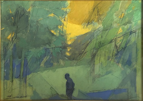 Alberto Sughi - Passeggiata nel parco