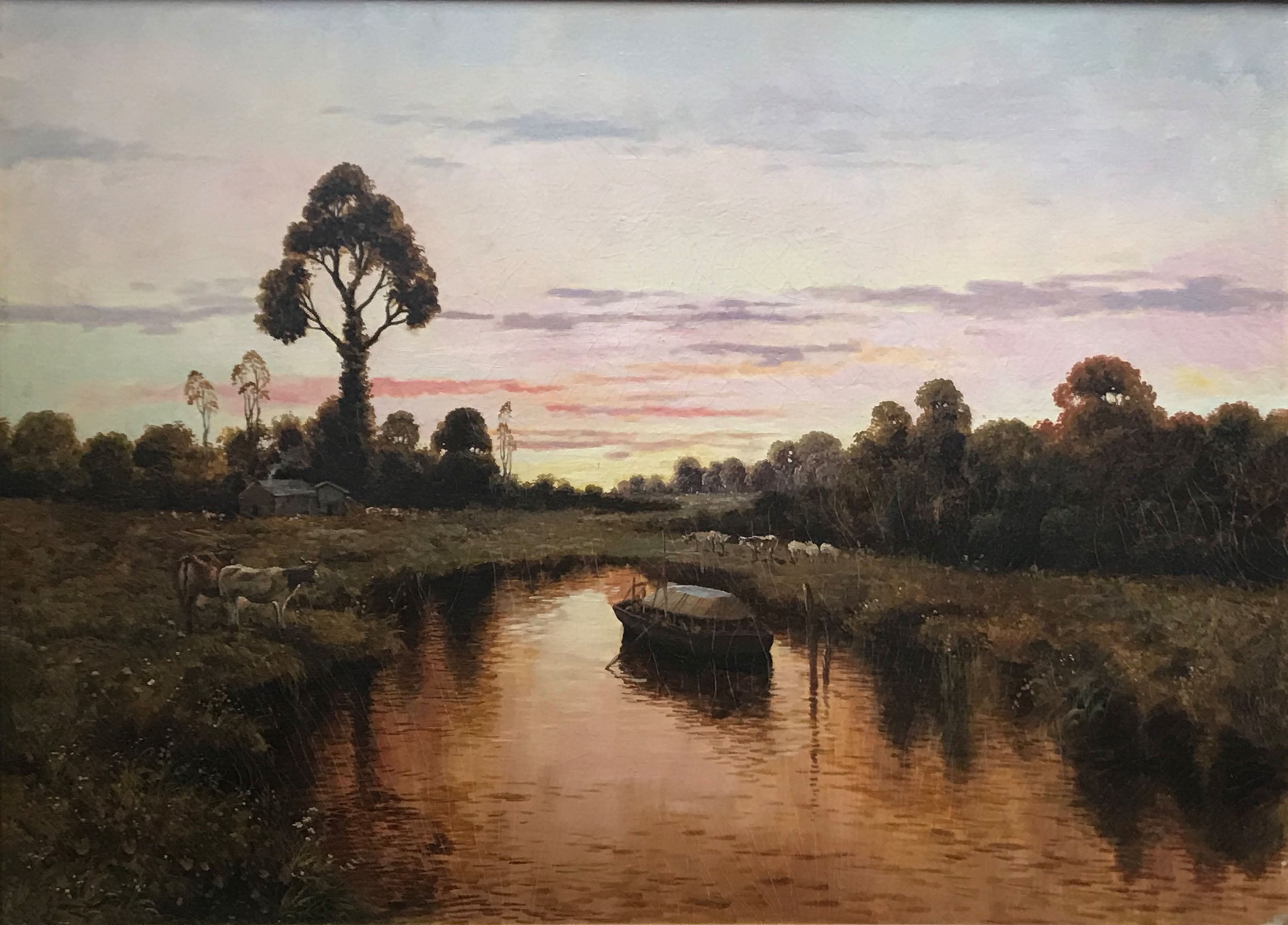 Antonio Sannino - Paesaggio fluviale