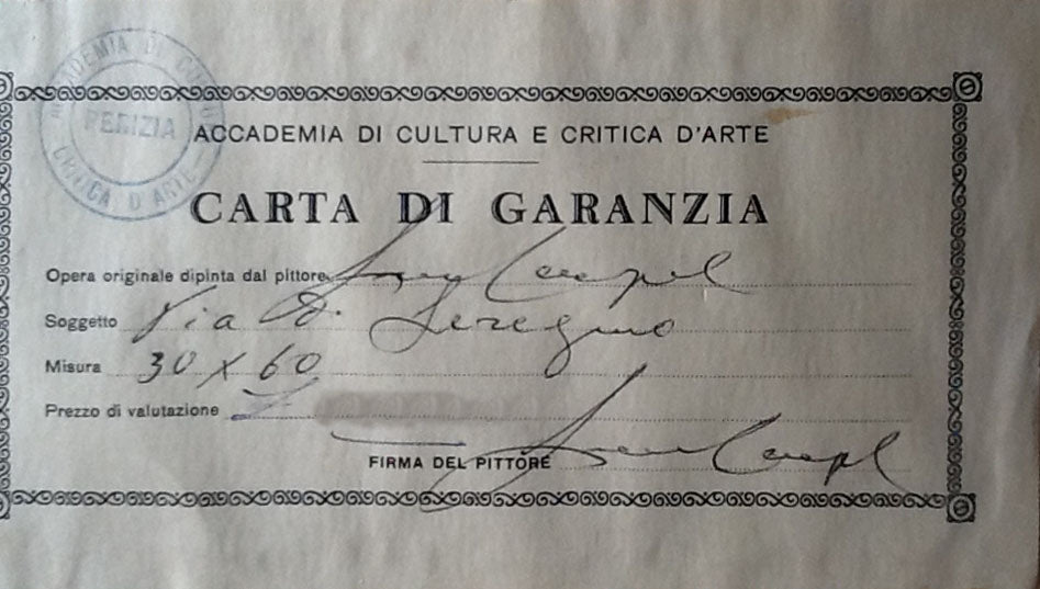 Lucio Cargnel - Via Seregno