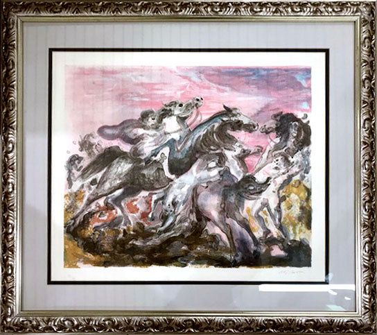 Aligi Sassu - The Wrath of Achilles