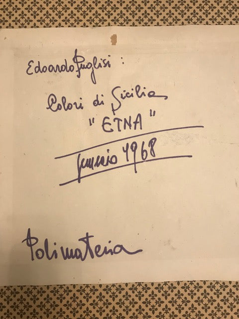 Edoardo Puglisi - Colori di Sicilia "Etna"