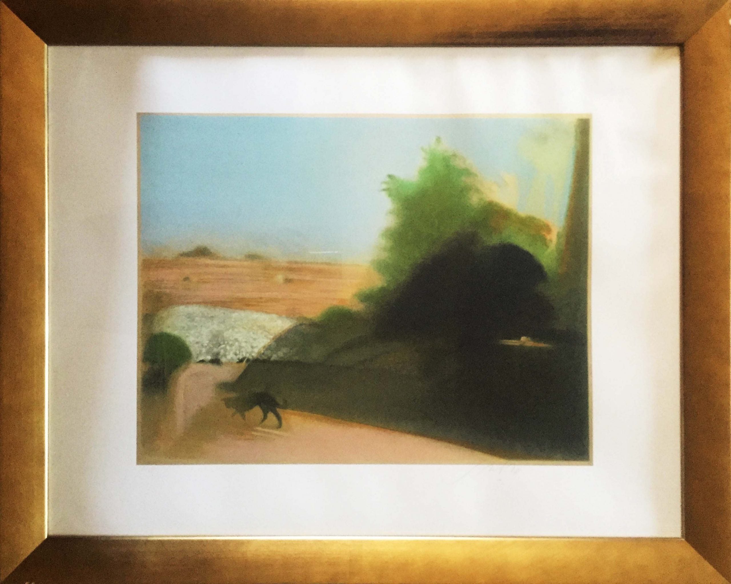 Piero Guccione - The Shadow of Summer
