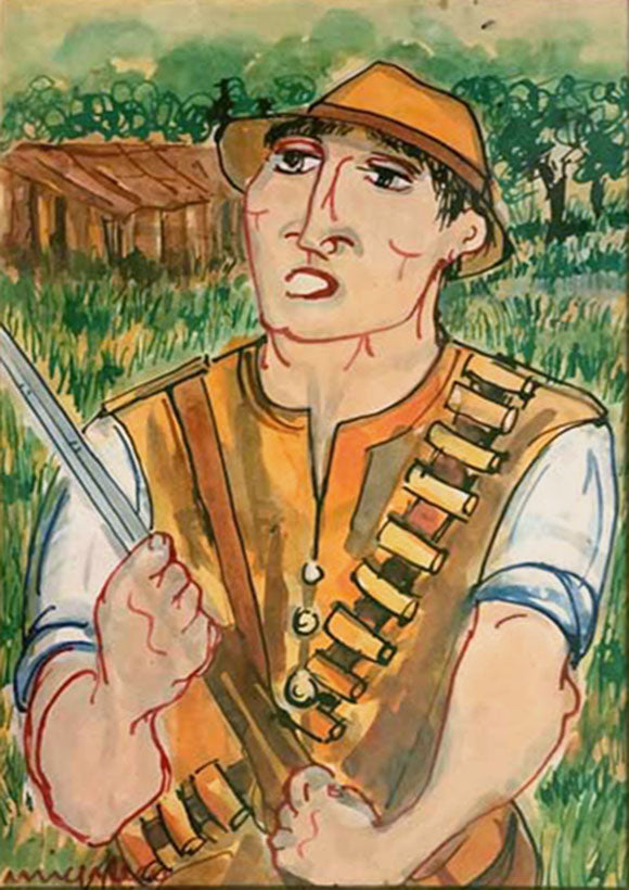 Giuseppe Migneco - Cacciatore