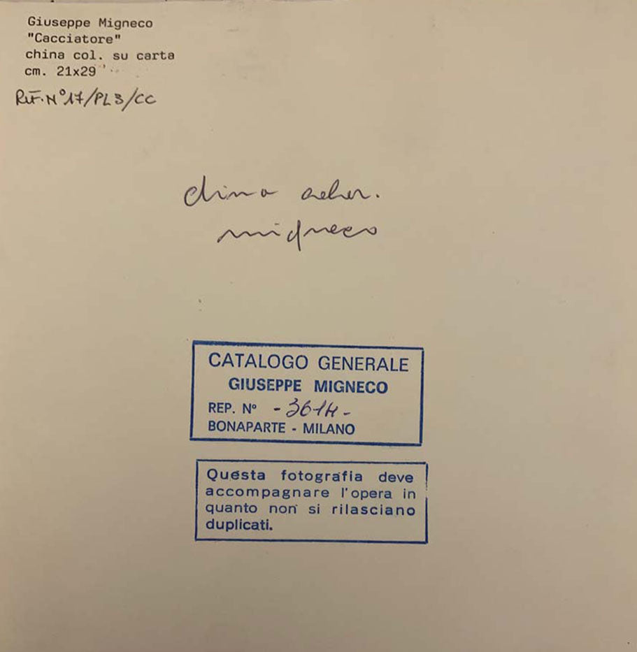 Giuseppe Migneco - Cacciatore