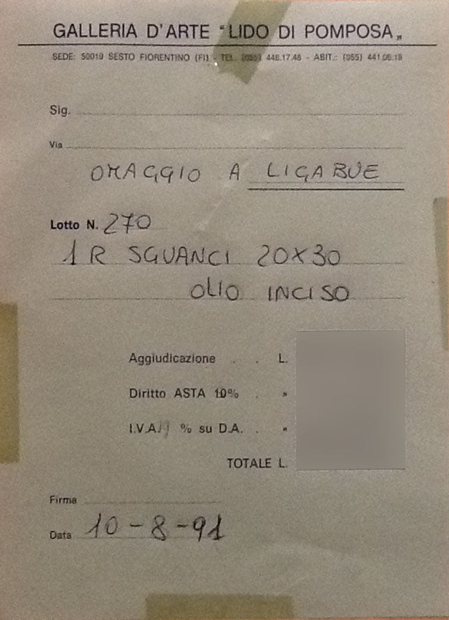 Roberto Sguanci - Omaggio a Ligabue