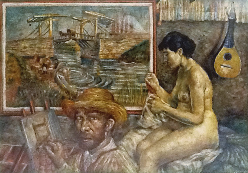 Roberto Sguanci - Van Gogh il ponte levatoio di Langlois