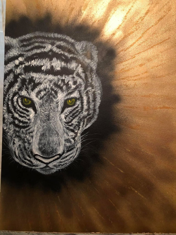 Eralda Pitto - White Bengal Tiger - Homage to Mulan