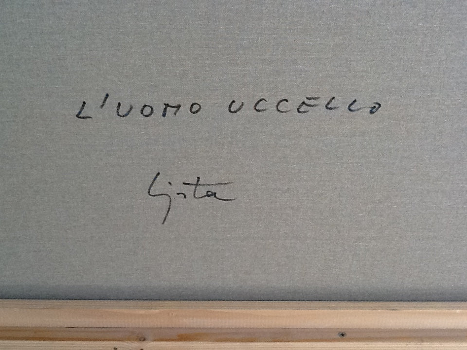 Pietro Lista - Uomo uccello