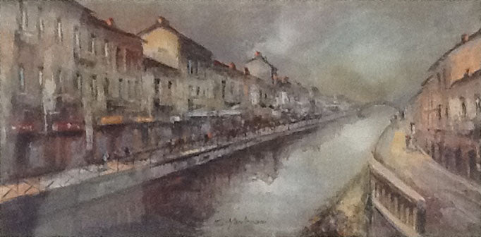 Eugenio Mantegani - Naviglio Grande