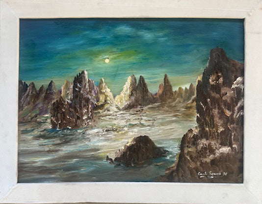 Carlo Spano - Paesaggio lunare