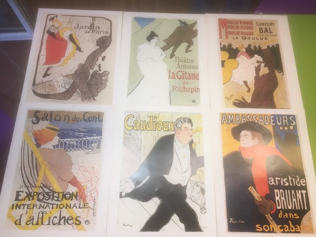 Henri de Toulouse-Lautrec - Cartella di 12 litografie