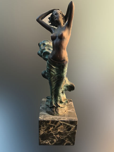 Anonimo - Ragazza al vento