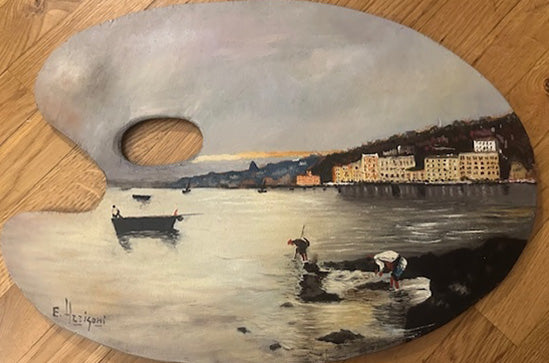 Ernesto Arrigoni (atribuido a) - Cerro Posillipo