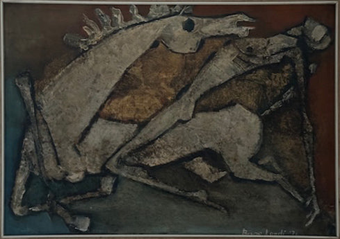 Bruno Landi -Senza titolo (Cavalli)