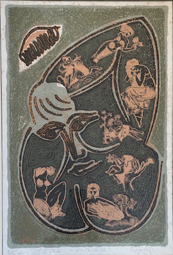 Julianos Kattinis - Senza titolo (Figure)