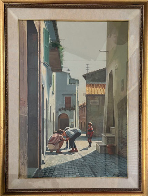 Paolo De Caro - Scorcio di paese