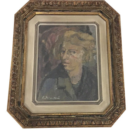 Enzo Faraoni - Senza Titolo (Ritratto femminile)