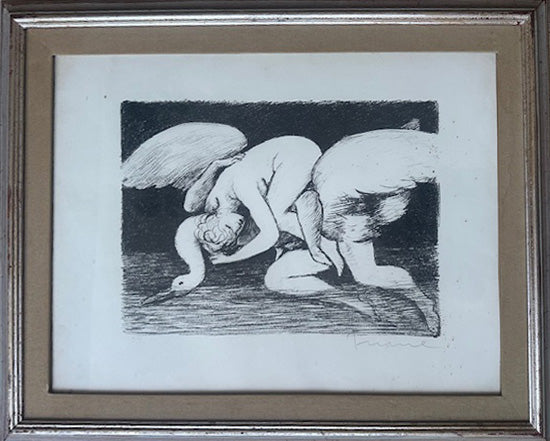 Salvatore Fiume - Leda e il cigno
