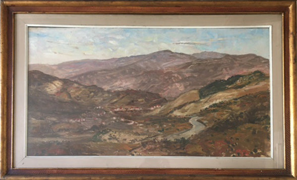 Rutilio Muti - Castagno D'Andrea Valle della Falterona e muraglione 1969