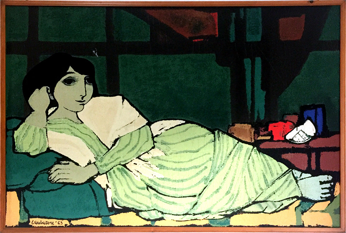 Domenico Cantatore - Grande Odalisca