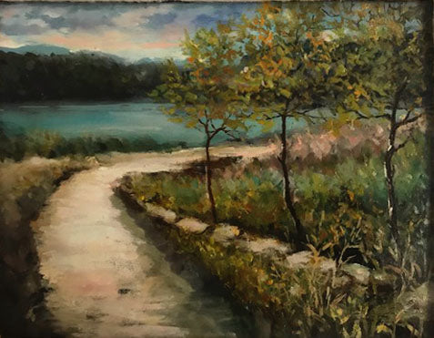 Antonio Scalamogna - Paesaggio Toscano