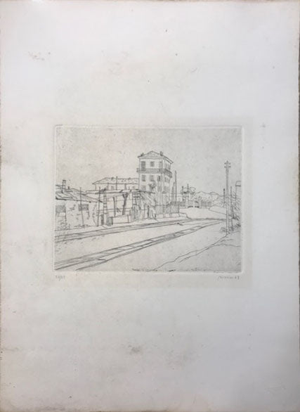 Renzo Biasion - Paesaggio urbano