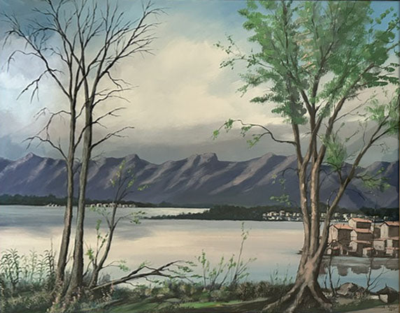 Antonino Ronci - Paesaggio lago