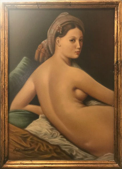 Marco Paniello - Copia de la Gran Odalisca de Ingres