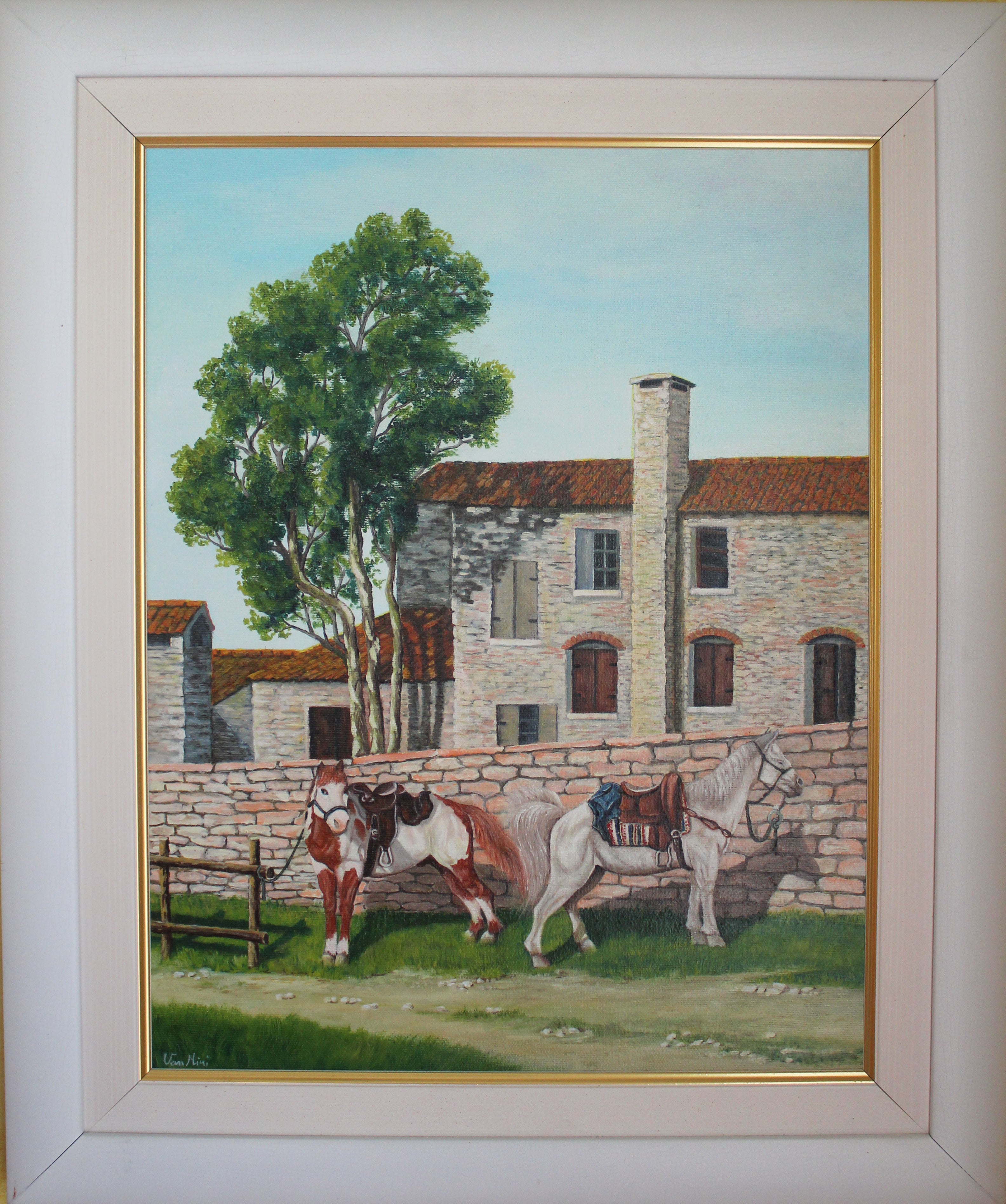 Van Nini - Cavalli a riposo