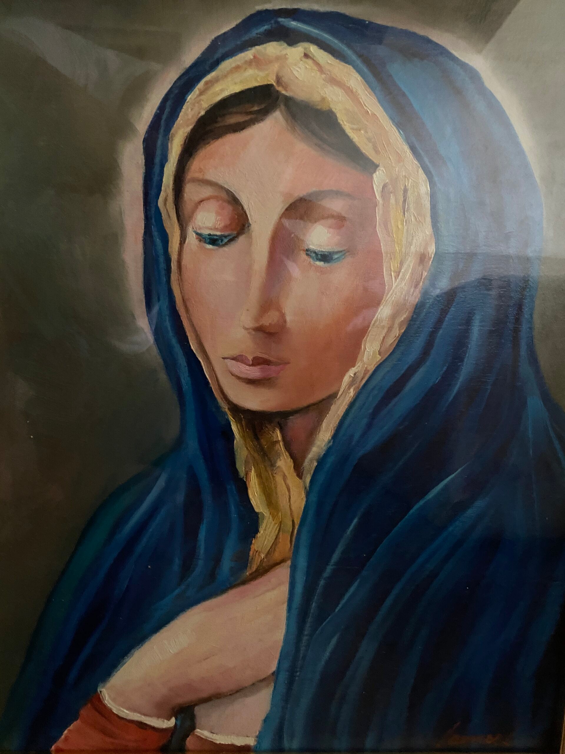 Luigi Saoner - Ritratto Madonna