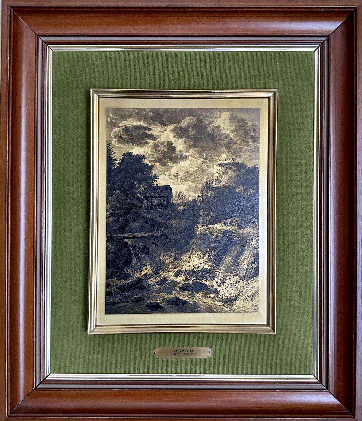 Jacob Isaakszoon Van Ruisdael - La Cascada