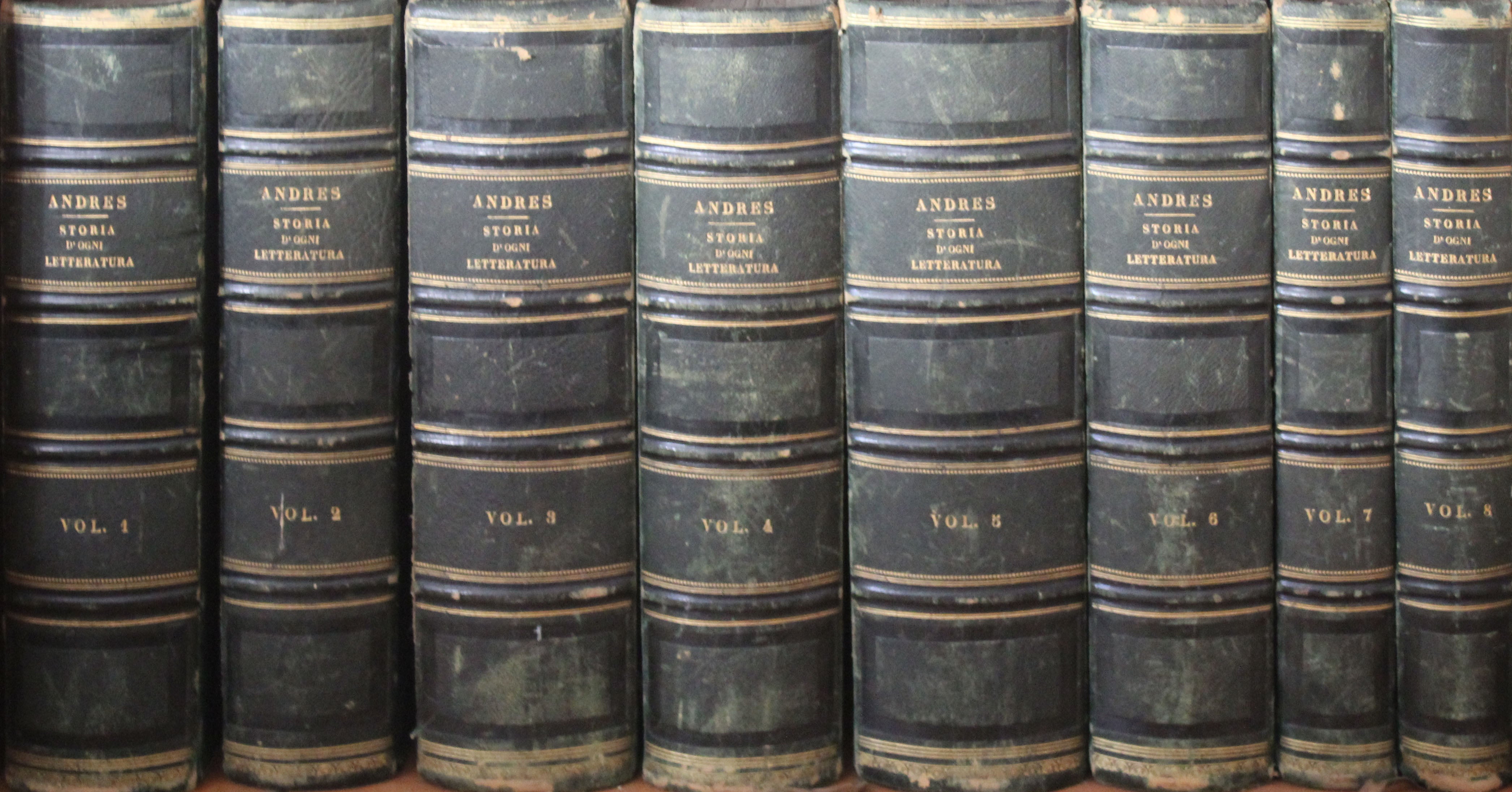 History of all literature - Andres Bodoni edition