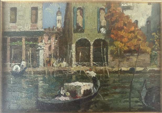 Venezia - Olio su tela - Erma Zago