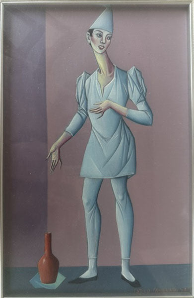 Carlo Canevari - Senza titolo (Pierrot)