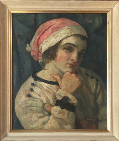 Edoardo Gordigiani - Senza Titolo (Ritratto Femminile)
