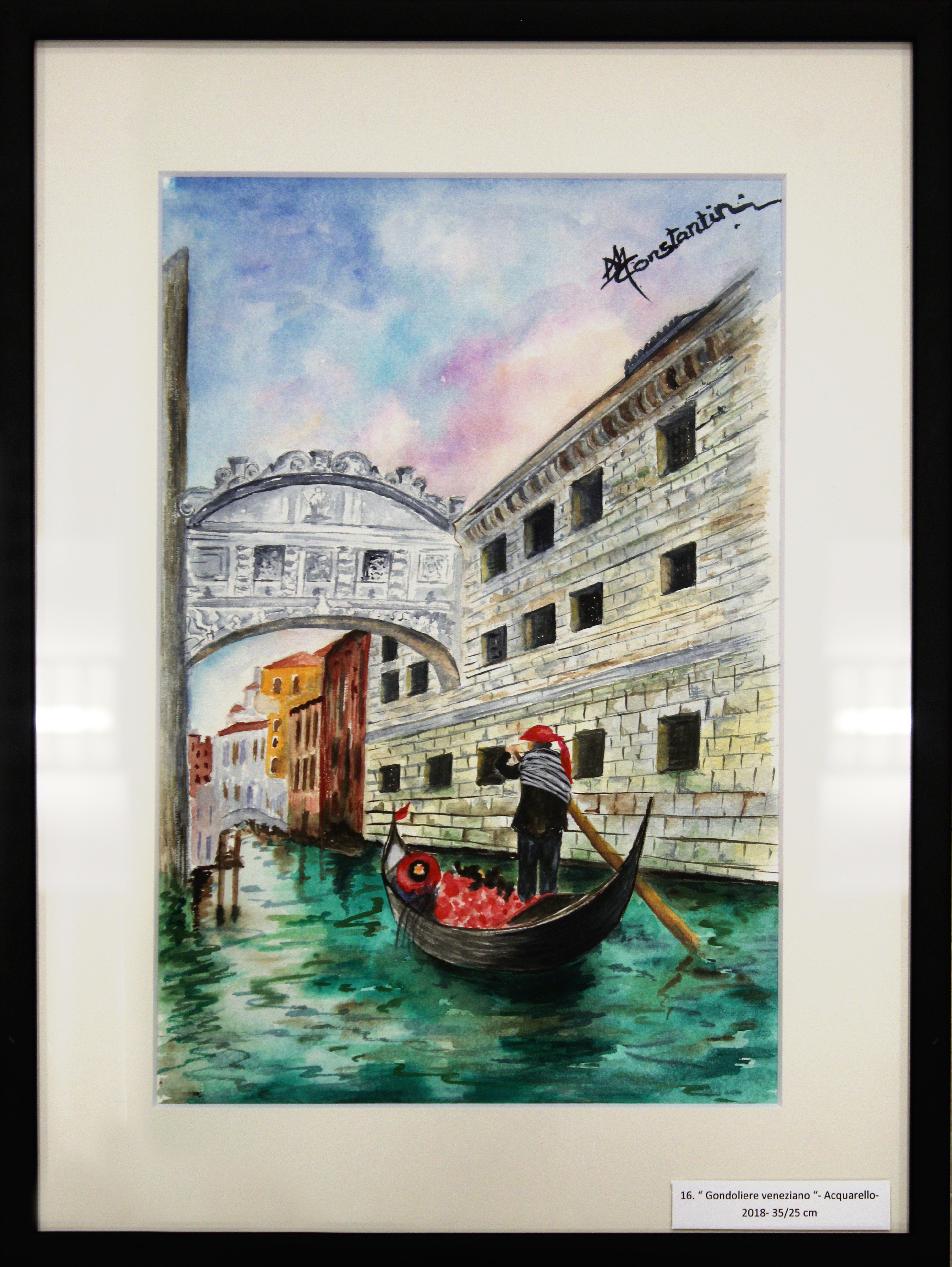 Doina Maria Constantin - Gondoliere veneziano