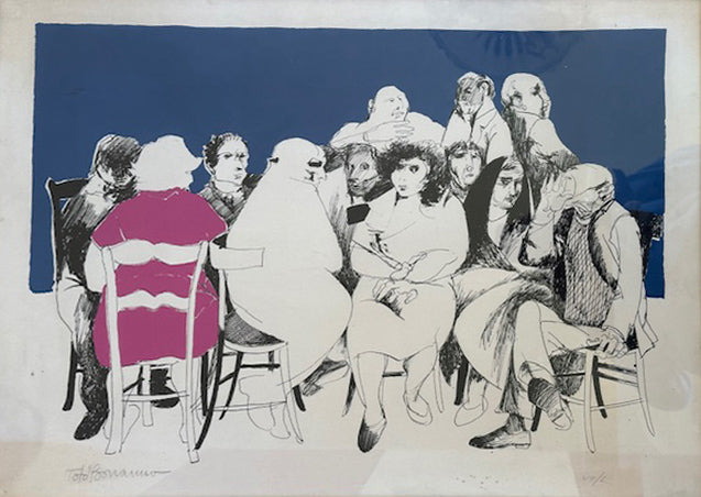 Totò Bonanno - Untitled (Friends at the Bar)