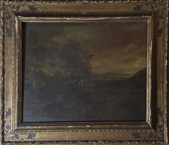 Anonimo - Paesaggio - Olio su tela