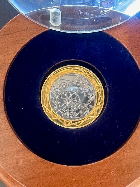 Titania (Emissione celebrativa del 2000) - Istituto Poligrafico e Zecca dello Stato.