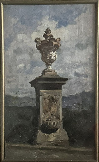 Anonimo - Figura - Olio su tela
