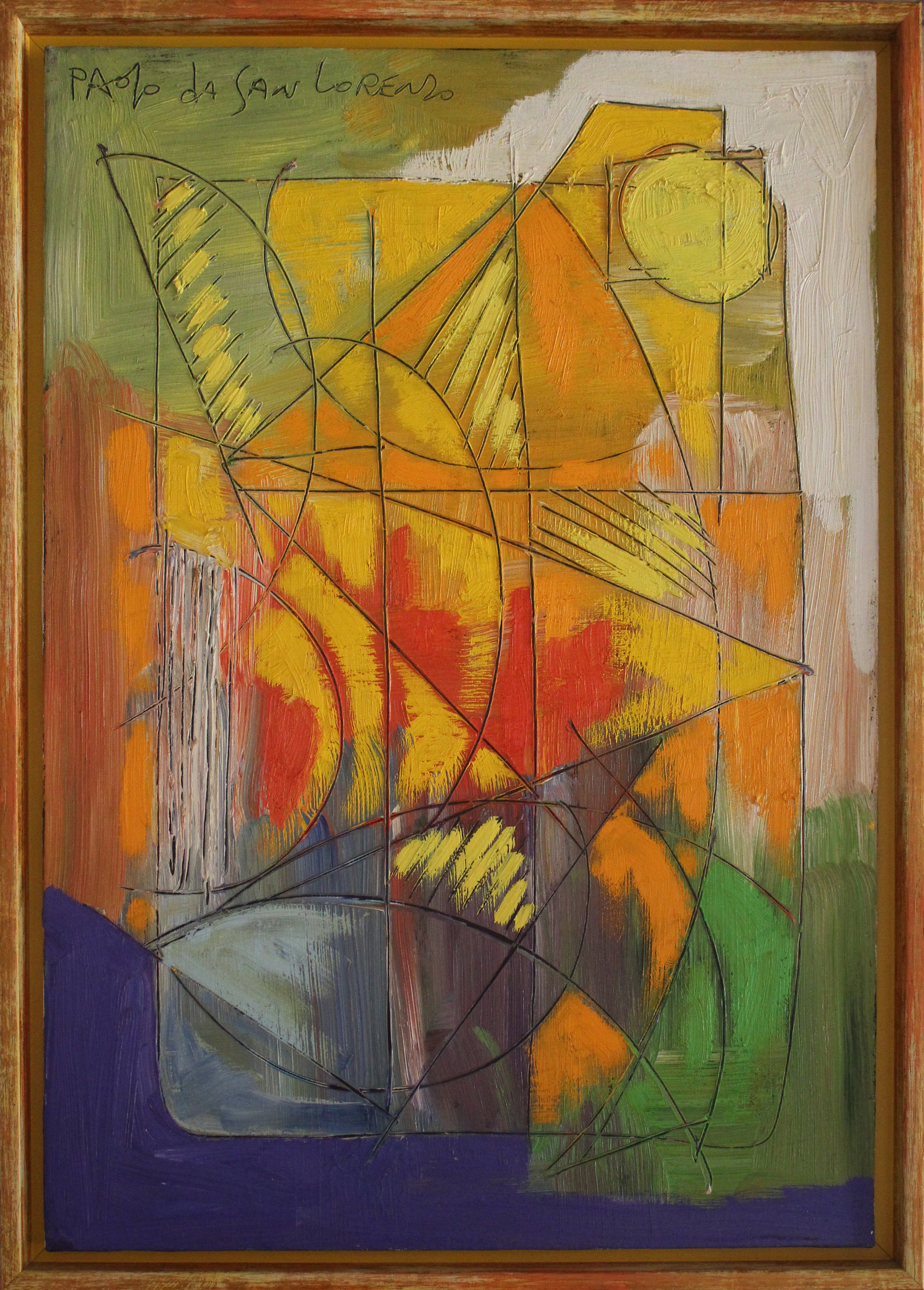 Paolo da San Lorenzo - Composizione astratta